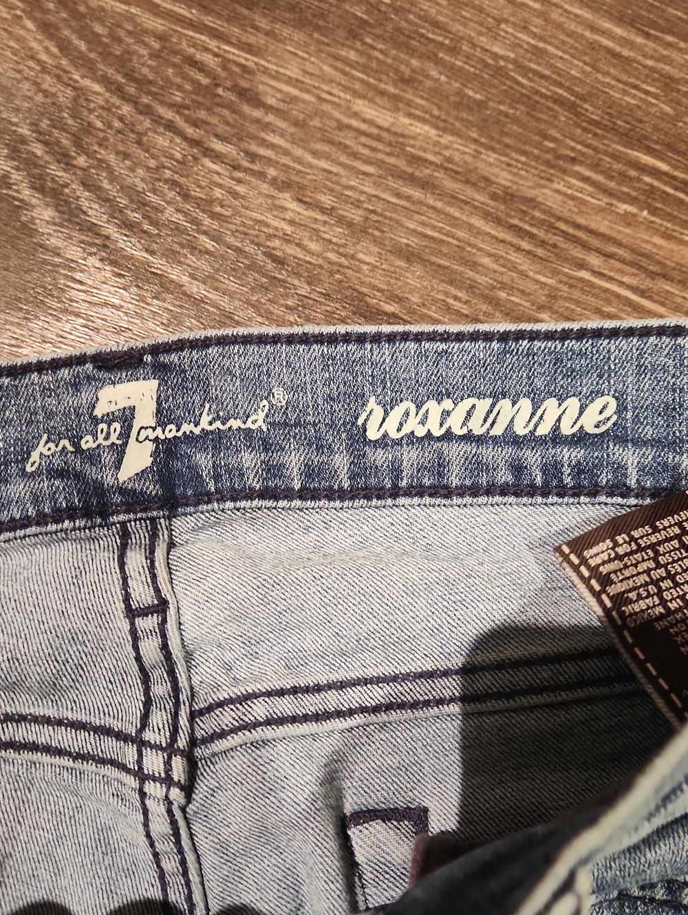 â¤ď¸ 7 FOR ALL MANKIND ROXANNE SKINNY JEANS, 6L (28 LONG / TALL) - Picture 5 of 10